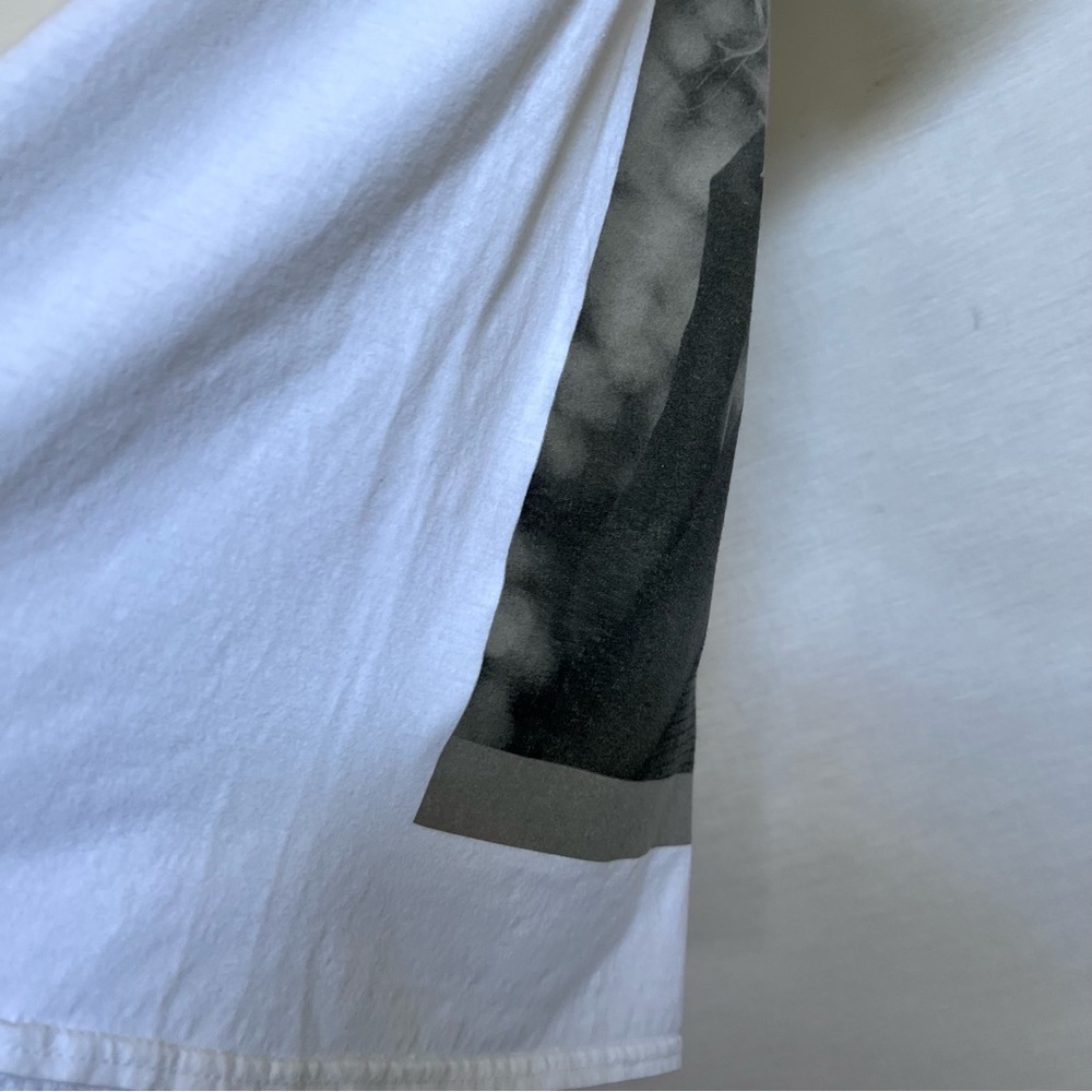 Taylor Swift Folklore 100% Cotton Monochrome Graphic Tee in White - Picture 6 of 9